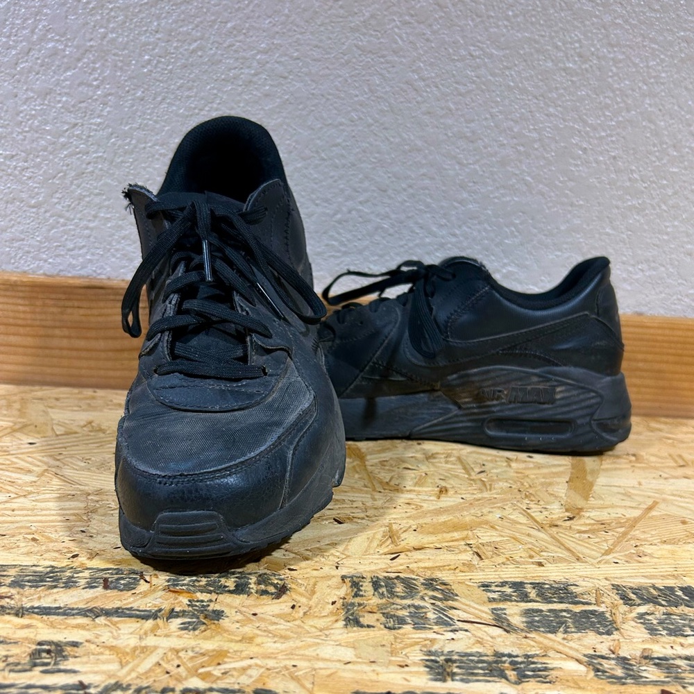 Black Leather Nike Airmax Men’s size 10